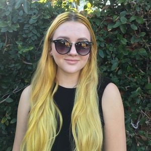 Round Black Sunglasses